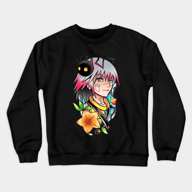 riku Crewneck Sweatshirt by Stephanie Francoeur Art